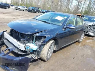 2008 Lexus GS 350 with VIN JTHCE96S280020529, listed as a IAAI auction lot 41978957 with 153,497 mi miles. Bid and sale history available at carsss.com. Image 2.