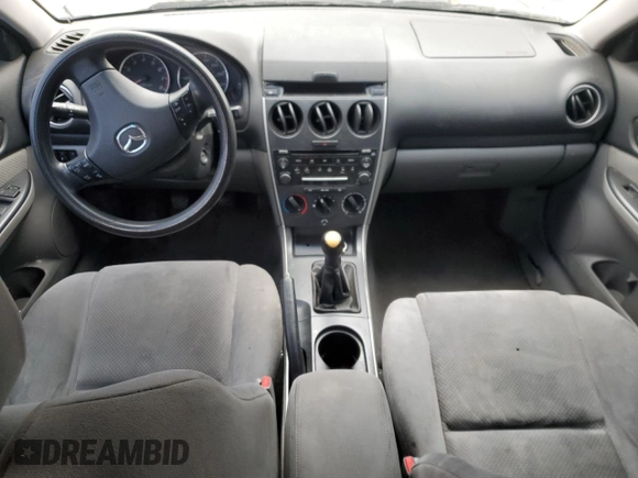 2006 Mazda 6 i with VIN 1YVFP80C065M62014, listed as a Copart auction lot 89311645 with 141,844 mi miles and Salvage Title. Bid and sale history available at carsss.com. Image 8.