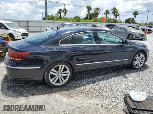 2013 Volkswagen CC Lux with VIN WVWRP7AN4DE568539, listed as a Copart auction lot 55122155 with 166,039 mi miles and Salvage title. Bid and sale history available at DreamBid. Image 3.