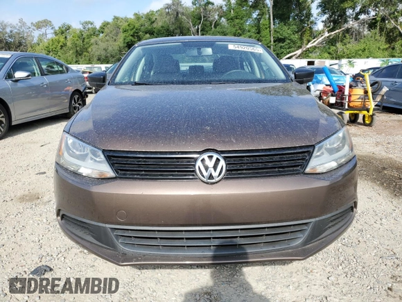 2014 Volkswagen Jetta S with VIN 3VW2K7AJXEM209993, listed as a Copart auction lot 54920565 with 130,466 mi miles and Clean title. Bid and sale history available at DreamBid. Image 5.