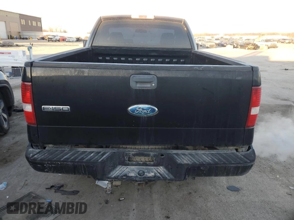 2008 Ford F-150 XL with VIN 1FTRF14W48KE24792, listed as a Copart auction lot 89286445 with 221,905 mi miles and Salvage Title. Bid and sale history available at carsss.com. Image 6.