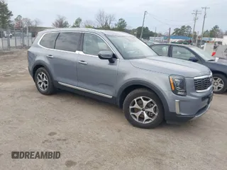 2021 Kia Telluride EX with VIN 5XYP34HCXMG123526, listed as a IAAI auction lot 41842912 with 54,675 mi miles and . Bid and sale history available at DreamBid. Image 1.