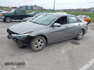 2023 Hyundai Elantra SE with VIN KMHLL4AG7PU541522, listed as a IAAI auction lot 41942508 with 42,534 mi miles and . Bid and sale history available at DreamBid. Image 18.
