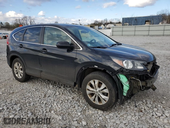 2014 Honda CR-V EX with VIN 5J6RM4H57EL000130, listed as a Copart auction lot 52740545 with 64,943 mi miles and Salvage Title. Bid and sale history available at carsss.com. Image 4.