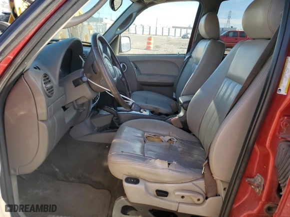 2005 Jeep Liberty Limited with VIN 1J8GL58K05W644703, listed as a Copart auction lot 81973854 with 0 mi miles and Non Repairable. Bid and sale history available at carsss.com. Image 7.