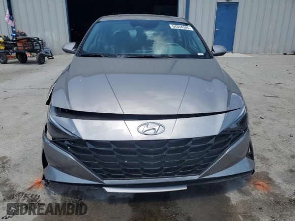 2023 Hyundai Elantra SEL with VIN KMHLM4AG5PU525977, listed as a Copart auction lot 54334505 with 13,400 mi miles and Non Repairable. Bid and sale history available at DreamBid. Image 5.