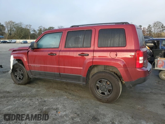 2017 Jeep Patriot 75th Anniversary with VIN 1C4NJRBB9HD195896, listed as a Copart auction lot 79847324 with 119,550 mi miles and Salvage Title. Bid and sale history available at carsss.com. Image 2.