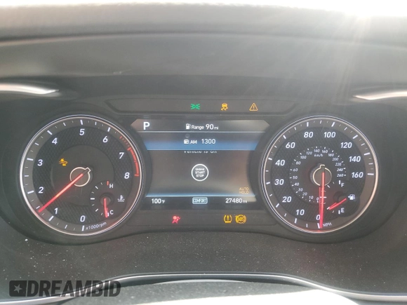 2020 Genesis G70 2.0T с VIN KMTG64LA6LU062350, выставлен на аукционе Copart как лот 68946374 с пробегом 27 480 миль миль и Списание • Salvage title. История ставок и продаж доступна на DreamBid. Изображение 9.