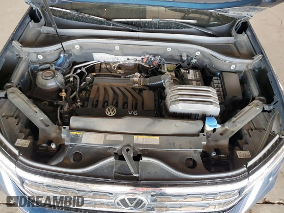 2021 Volkswagen Atlas SE z VIN 1V2JR2CA4MC598266, wystawiony jako Copart lot #54198515 z przebiegiem 72 249 mil mil oraz Szkoda całkowita • Salvage title. Historia ofert i sprzedaży dostępna na DreamBid. Obrazek 12.