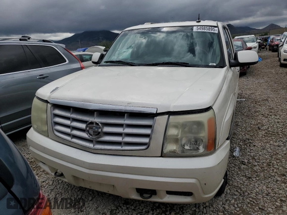 2003 Cadillac Escalade z VIN 1GYEK63N23R226884, wystawiony jako Copart lot #54985895 z przebiegiem Nie podano mil oraz Tytuł czysty. Historia ofert i sprzedaży dostępna na DreamBid. Obrazek 5.