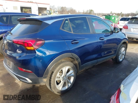 2023 Buick Encore GX Preferred with VIN KL4MMCSL9PB030833, listed as a IAAI auction lot 41237271 with 35,294 mi miles and . Bid and sale history available at DreamBid. Image 4.