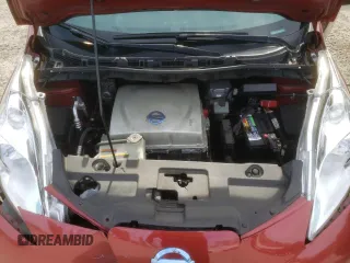 2015 Nissan LEAF SV with VIN 1N4AZ0CP6FC313084, listed as a Copart auction lot 74551593 with 103,628 mi miles. Bid and sale history available at carsss.com. Image 11.