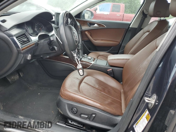 2012 Audi A6 Premium Plus с VIN WAUGGAFC3CN133132, выставлен на аукционе Copart как лот 56023575 с пробегом 90 174 миль миль и Чистый • Clean title. История ставок и продаж доступна на DreamBid. Изображение 7.