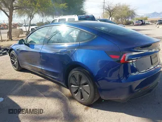2024 Tesla Model 3 Long Range with VIN 5YJ3E1EB2RF758998, listed as a IAAI auction lot 41861108 with 14,531 mi miles and . Bid and sale history available at DreamBid. Image 3.