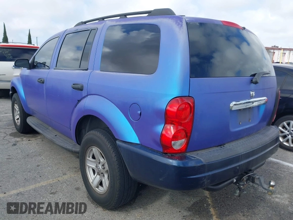 2005 Dodge Durango SLT with VIN 1D4HB48N95F500623, listed as a IAAI auction lot 41576475 with 162,339 mi miles and . Bid and sale history available at DreamBid. Image 3.
