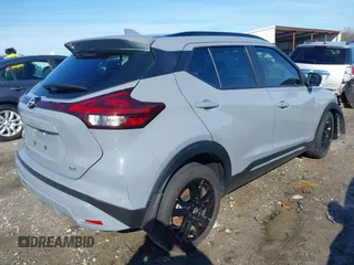 2024 Nissan Kicks SR with VIN 3N1CP5DV2RL485336, listed as a IAAI auction lot 41560942 with 15,528 mi miles and . Bid and sale history available at DreamBid. Image 4.