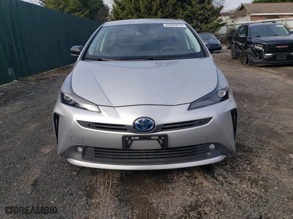 2022 Toyota Prius LE with VIN JTDL9MFU6N3037080, listed as a Copart auction lot 83860014 with 17,900 mi miles and Salvage Title. Bid and sale history available at carsss.com. Image 5.