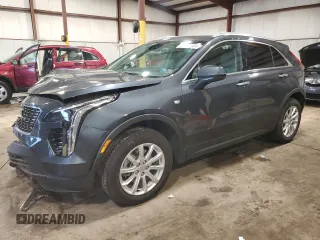 2021 Cadillac XT4 AWD Luxury with VIN 1GYFZBR49MF074936, listed as a Copart auction lot 66884034 with 38,695 mi miles and Salvage Title. Bid and sale history available at carsss.com. Image 1.