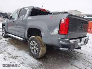 2018 Chevrolet Colorado 2WD Z71 with VIN 1GCGSDEN1J1143913, listed as a IAAI auction lot 41284645 with 0 mi miles. Bid and sale history available at carsss.com. Image 3.