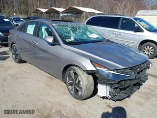 2021 Hyundai Elantra SEL with VIN KMHLN4AG0MU155577, listed as a IAAI auction lot 41853205 with 40,862 mi miles. Bid and sale history available at carsss.com. Image 1.
