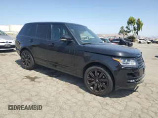 2015 Land Rover Range Rover HSE with VIN SALGS2VF4FA207942, listed as a Copart auction lot 60699825 with 80,472 mi miles and Salvage title. Bid and sale history available at DreamBid. Image 4.