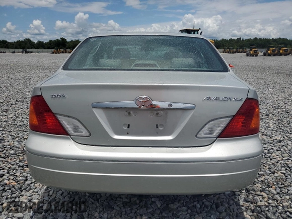 2000 Toyota Avalon XL with VIN 4T1BF28B5YU074538, listed as a Copart auction lot 59406425 with 187,495 mi miles and Non repairable. Bid and sale history available at DreamBid. Image 6.