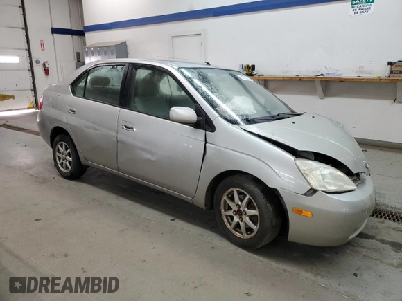 2001 Toyota Prius with VIN JT2BK12U910038295, listed as a Copart auction lot 74773784 with 0 mi miles and Salvage Title. Bid and sale history available at carsss.com. Image 4.