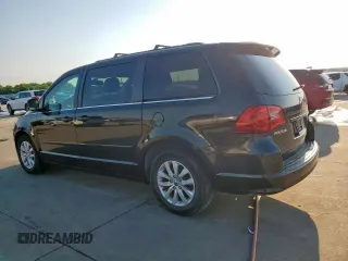 2012 Volkswagen Routan SE with VIN 2C4RVABG9CR293738, listed as a Copart auction lot 56408455 with 123,546 mi miles and Clean title. Bid and sale history available at DreamBid. Image 2.