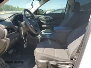 2021 Chevrolet Traverse LS with VIN 1GNERFKW6MJ189342, listed as a Copart auction lot 52877565 with 81,295 mi miles and Salvage Title. Bid and sale history available at carsss.com. Image 7.