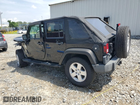 2008 Jeep Wrangler Unlimited Sahara with VIN 1J4GA59178L607960, listed as a Copart auction lot 57855995 with 122,913 mi miles and Salvage title. Bid and sale history available at DreamBid. Image 2.