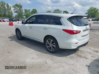 2014 Infiniti QX60 z VIN 5N1AL0MM8EC534325, wystawiony jako IAAI lot #42743994 z przebiegiem 90 233 mil mil oraz . Historia ofert i sprzedaży dostępna na DreamBid. Obrazek 3.