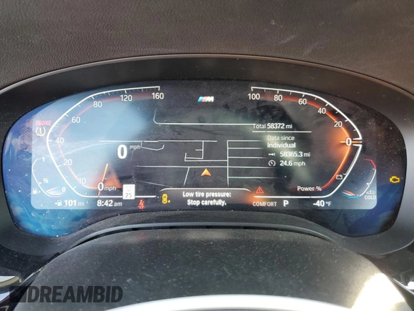 2023 BMW 5 Series 540i z VIN WBA53BJ0XPWX85901, wystawiony jako Copart lot #85325094 z przebiegiem 58 372 mil mil oraz Szkoda całkowita • Salvage title. Historia ofert i sprzedaży dostępna na DreamBid. Obrazek 9.