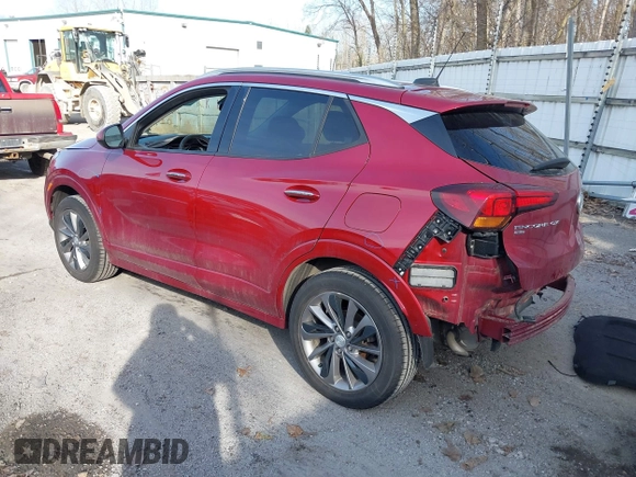 2021 Buick Encore GX Essence with VIN KL4MMGSL3MB146449, listed as a IAAI auction lot 41756910 with 77,604 mi miles and . Bid and sale history available at DreamBid. Image 3.