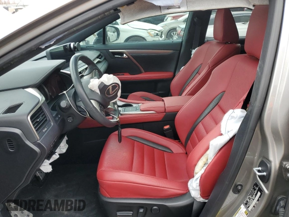 2022 Lexus RX with VIN 2T2SZMDA1NC362551, listed as a Copart auction lot 48558595 with 29,872 mi miles and Salvage Title. Bid and sale history available at carsss.com. Image 7.