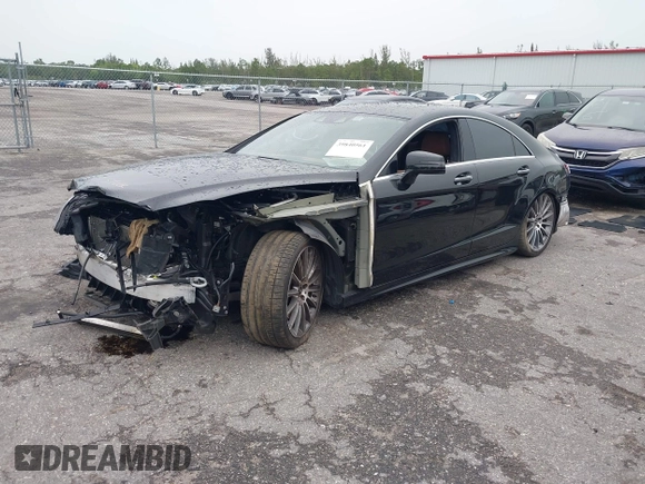 2018 Mercedes-Benz CLS-Class CLS 550 with VIN WDDLJ7DB5JA203692, listed as a IAAI auction lot 39840561 with 115,265 mi miles. Bid and sale history available at carsss.com. Image 17.