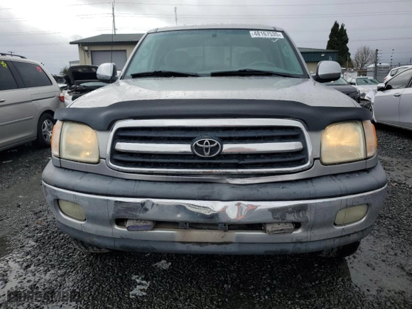 2002 Toyota Tundra SR5 with VIN 5TBBT44102S238756, listed as a Copart auction lot 48167535 with 252,665 mi miles and Salvage Title. Bid and sale history available at carsss.com. Image 5.