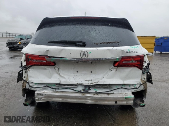 2020 Acura MDX Technology with VIN 5J8YD3H5XLL005025, listed as a Copart auction lot 47982295 with 71,064 mi miles and Salvage title. Bid and sale history available at DreamBid. Image 6.
