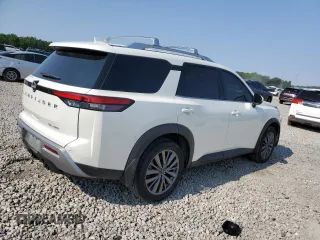 2024 Nissan Pathfinder SL with VIN 5N1DR3CD3RC240142, listed as a Copart auction lot 57849125 with 30,446 mi miles and Salvage title. Bid and sale history available at DreamBid. Image 3.