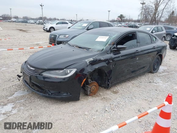 2016 Chrysler 200 S with VIN 1C3CCCBBXGN115906, listed as a IAAI auction lot 41510767 with 211,936 mi miles. Bid and sale history available at carsss.com. Image 21.