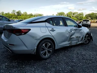2021 Nissan Sentra SV z VIN 3N1AB8CV9MY312322, wystawiony jako Copart lot #60218705 z przebiegiem 25 307 mil mil oraz Szkoda całkowita • Salvage title. Historia ofert i sprzedaży dostępna na DreamBid. Obrazek 3.