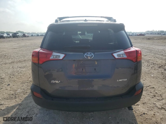 2015 Toyota RAV4 Limited with VIN 2T3YFREV5FW224914, listed as a Copart auction lot 51226405 with 48,787 mi miles and Salvage Title. Bid and sale history available at carsss.com. Image 6.
