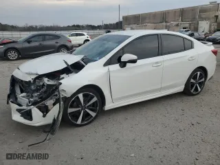 2019 Subaru Impreza Sport with VIN 4S3GKAJ69K3615388, listed as a Copart auction lot 46227915 with 53,946 mi miles and Salvage Title. Bid and sale history available at carsss.com. Image 1.