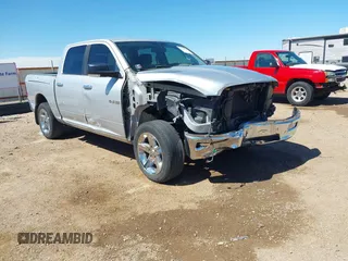 2009 Dodge 1500 SLT z VIN 1D3HV13T49J517364, wystawiony jako IAAI lot #42247051 z przebiegiem 114 663 mil mil oraz . Historia ofert i sprzedaży dostępna na DreamBid. Obrazek 1.