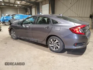 2018 Honda Civic EX with VIN 19XFC2F75JE005057, listed as a Copart auction lot 48601125 with 84,100 mi miles and Salvage Title. Bid and sale history available at DreamBid. Image 2.