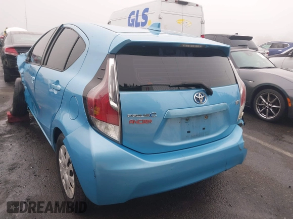 2015 Toyota Prius One with VIN JTDKDTB3XF1112555, listed as a IAAI auction lot 41655384 with 165,551 mi miles and . Bid and sale history available at carsss.com. Image 17.