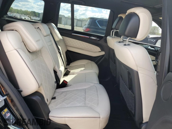 2017 Mercedes-Benz GLS 450 with VIN 4JGDF6EE1HA798923, listed as a Copart auction lot 49382684 with 107,430 mi miles and . Bid and sale history available at DreamBid. Image 11.