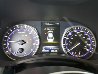 2015 Infiniti Q50 Premium with VIN JN1BV7AP1FM345184, listed as a Copart auction lot 54217045 with 47,638 mi miles and Salvage title. Bid and sale history available at DreamBid. Image 9.