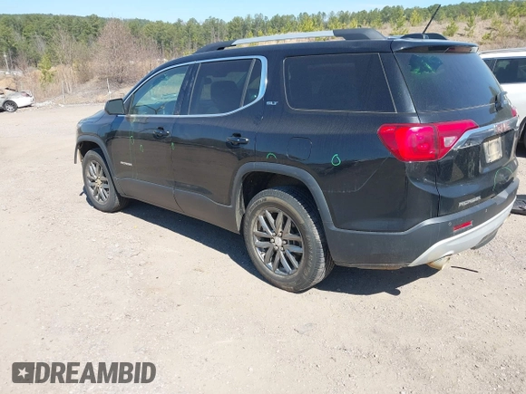 2017 GMC Acadia SLT with VIN 1GKKNMLS6HZ136546, listed as a IAAI auction lot 41664363 with 234,625 mi miles. Bid and sale history available at carsss.com. Image 3.