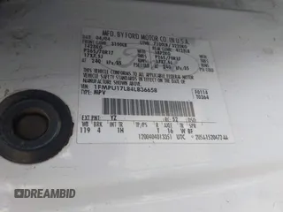 2004 Ford Expedition Eddie Bauer с VIN 1FMPU17L84LB36658, выставлен на аукционе IAAI как лот 42472188 с пробегом 195 235 миль миль и . История ставок и продаж доступна на DreamBid. Изображение 9.