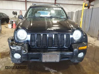 2004 Jeep Liberty Limited with VIN 1J4GK58K24W325483, listed as a Copart auction lot 62526335 with 130,862 mi miles and Salvage title. Bid and sale history available at DreamBid. Image 5.
